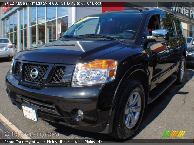 2012 Nissan Armada SV 4WD in Galaxy Black