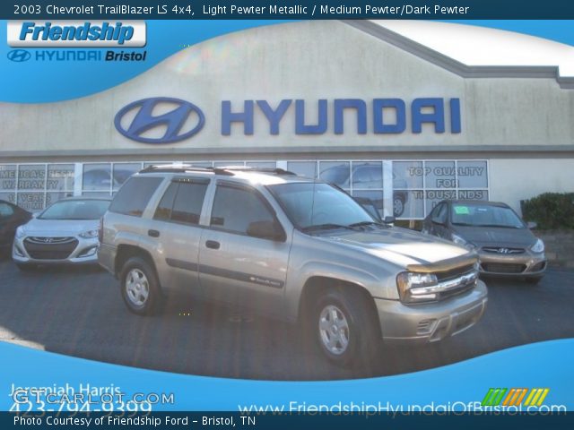 2003 Chevrolet TrailBlazer LS 4x4 in Light Pewter Metallic
