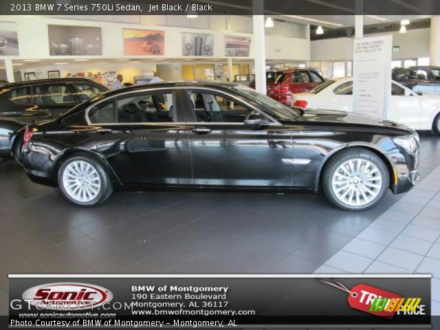 2013 BMW 7 Series 750Li Sedan in Jet Black