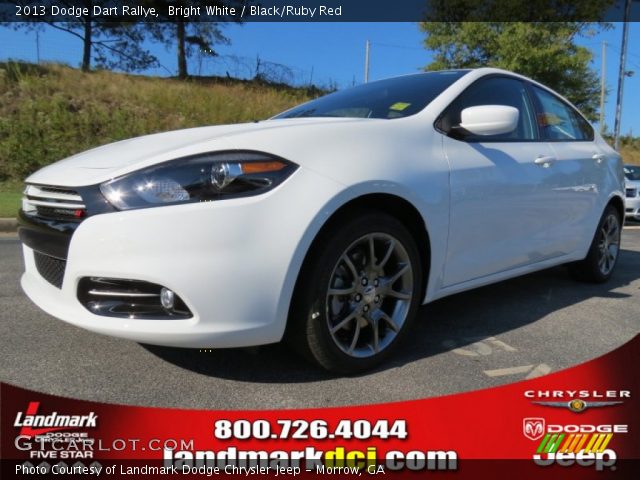 2013 Dodge Dart Rallye in Bright White