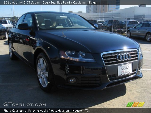 2011 Audi A4 2.0T Sedan in Deep Sea Blue Pearl