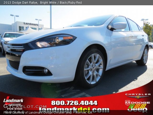 2013 Dodge Dart Rallye in Bright White