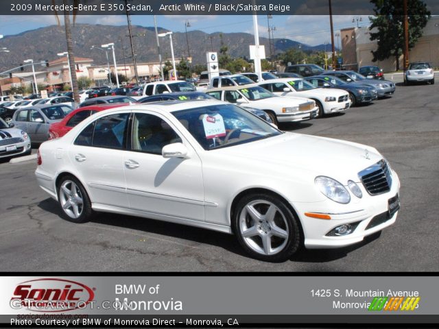 2009 Mercedes-Benz E 350 Sedan in Arctic White