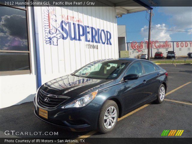 2012 Hyundai Sonata GLS in Pacific Blue Pearl
