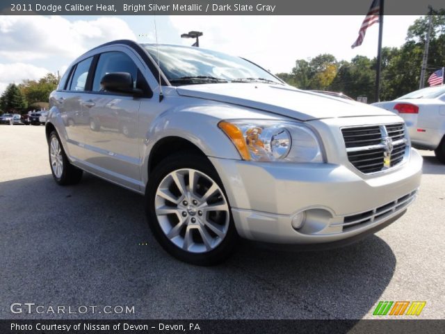 2011 Dodge Caliber Heat in Bright Silver Metallic