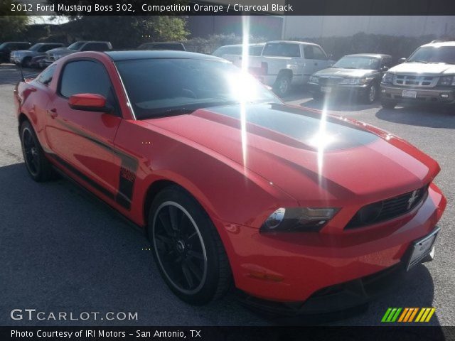 2012 Ford Mustang Boss 302 in Competition Orange