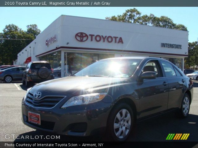 2010 Toyota Camry LE in Magnetic Gray Metallic
