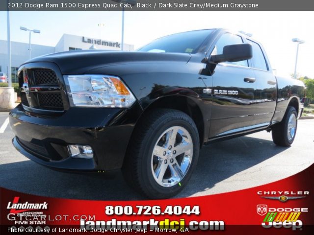 2012 Dodge Ram 1500 Express Quad Cab in Black