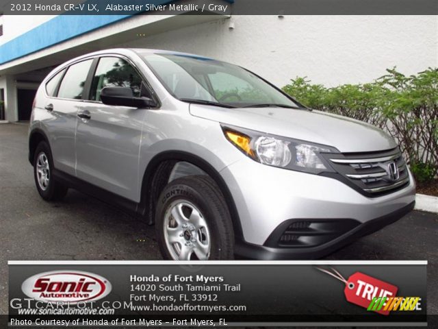 2012 Honda CR-V LX in Alabaster Silver Metallic