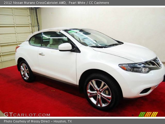 2012 Nissan Murano CrossCabriolet AWD in Pearl White