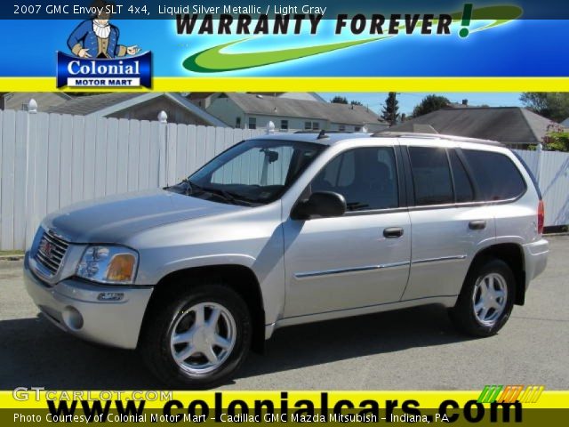 2007 GMC Envoy SLT 4x4 in Liquid Silver Metallic