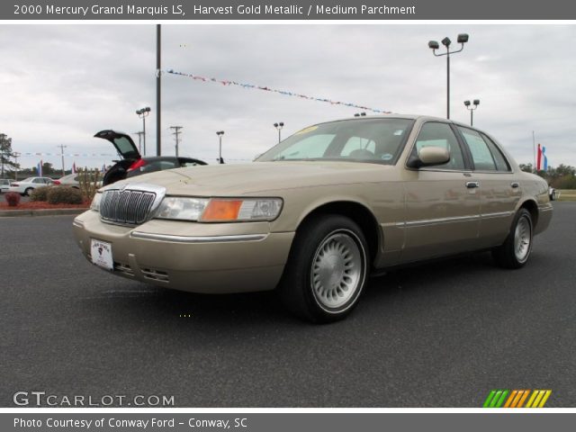 2000 Mercury Grand Marquis LS in Harvest Gold Metallic