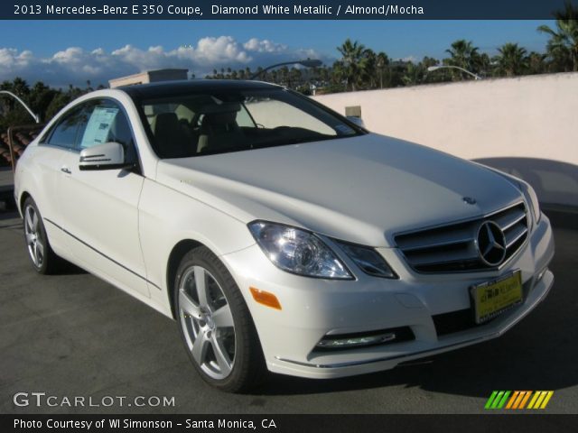 2013 Mercedes-Benz E 350 Coupe in Diamond White Metallic