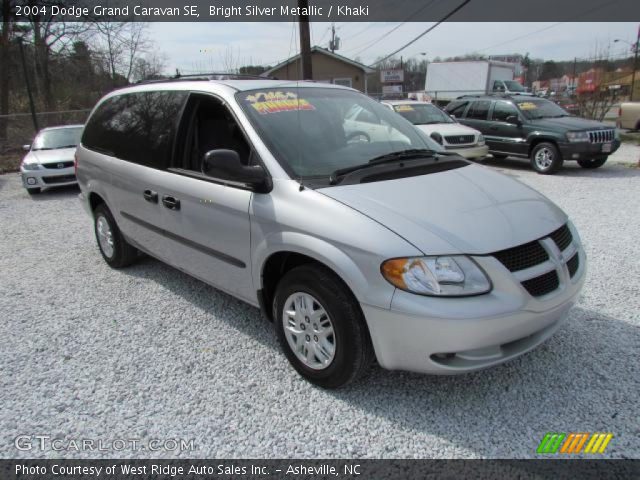 2004 Dodge Grand Caravan SE in Bright Silver Metallic