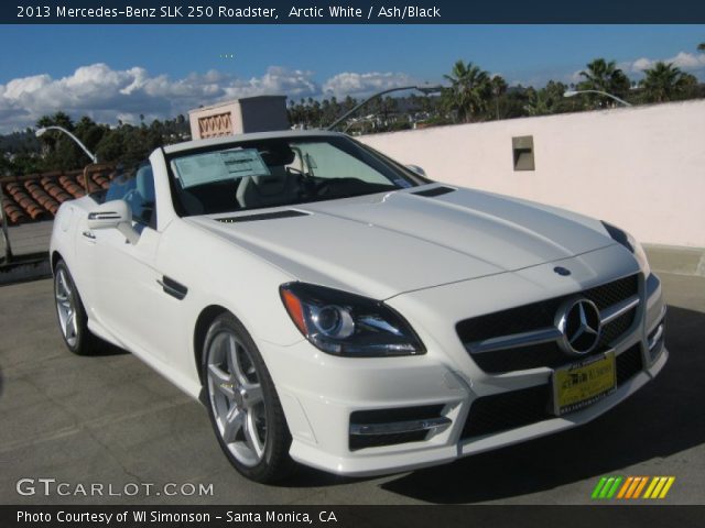 2013 Mercedes-Benz SLK 250 Roadster in Arctic White