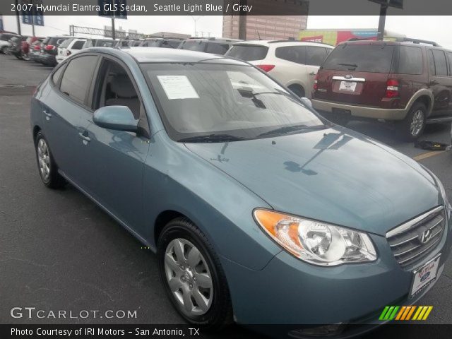 2007 Hyundai Elantra GLS Sedan in Seattle Light Blue