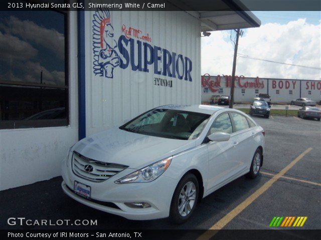 2013 Hyundai Sonata GLS in Shimmering White