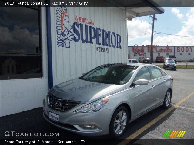 2013 Hyundai Sonata SE in Radiant Silver