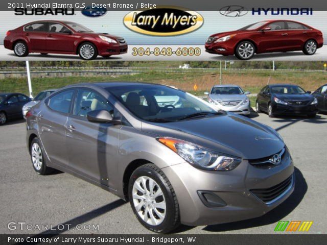 2011 Hyundai Elantra GLS in Desert Bronze
