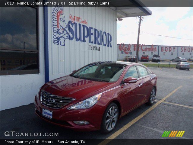 2013 Hyundai Sonata Limited 2.0T in Sparkling Ruby