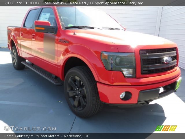 2013 Ford F150 FX4 SuperCrew 4x4 in Race Red