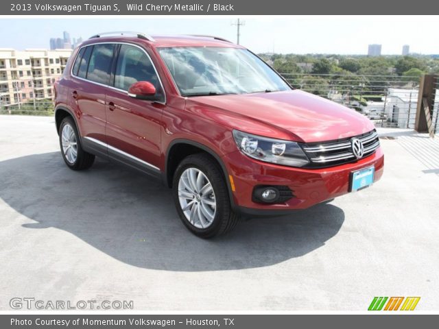 2013 Volkswagen Tiguan S in Wild Cherry Metallic