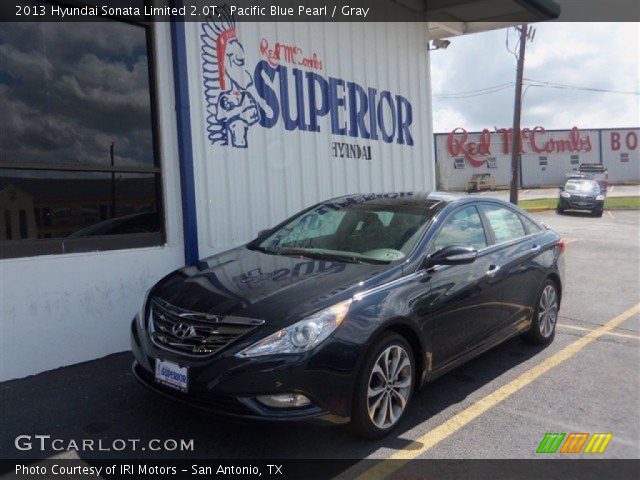 2013 Hyundai Sonata Limited 2.0T in Pacific Blue Pearl
