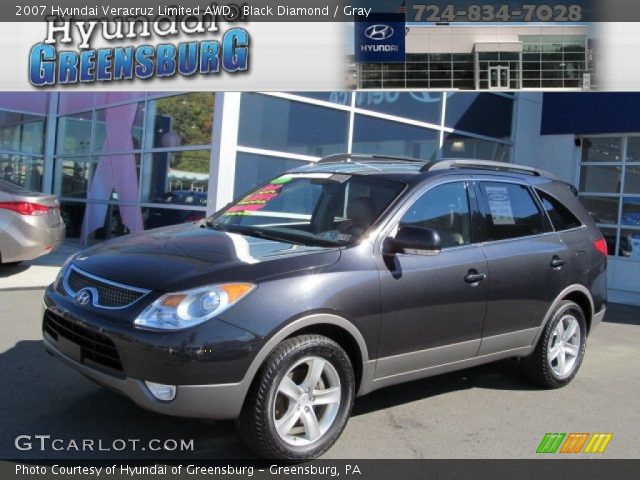 2007 Hyundai Veracruz Limited AWD in Black Diamond