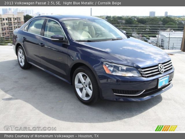 2013 Volkswagen Passat 2.5L SE in Night Blue Metallic