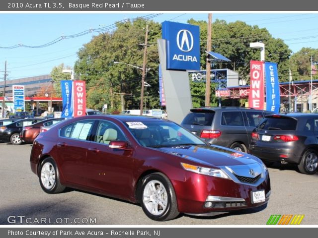 2010 Acura TL 3.5 in Basque Red Pearl