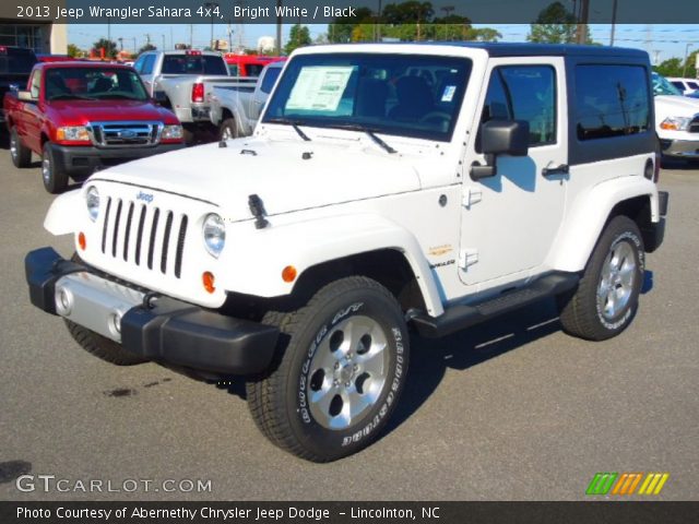 2013 Jeep Wrangler Sahara 4x4 in Bright White