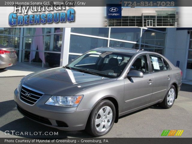 2009 Hyundai Sonata GLS in Willow Gray