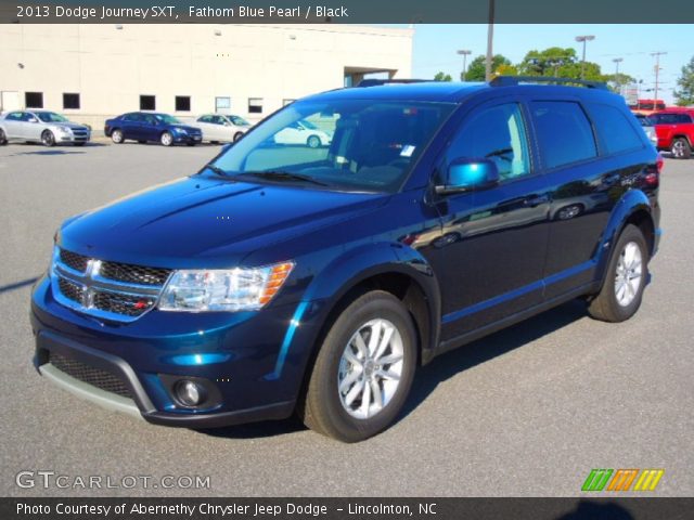 2013 Dodge Journey SXT in Fathom Blue Pearl