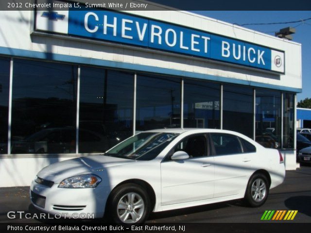 2012 Chevrolet Impala LS in Summit White