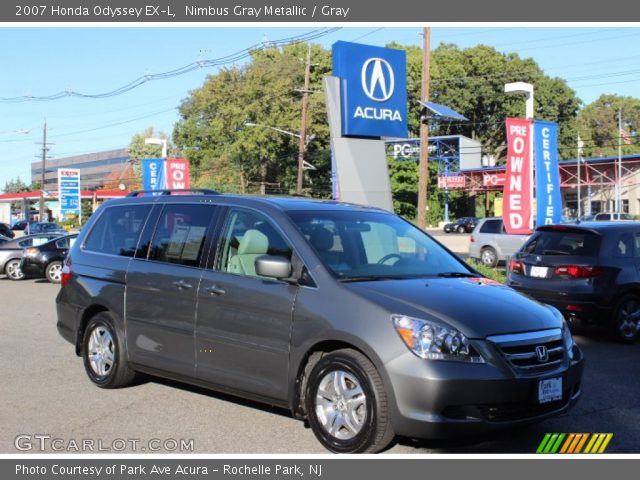 2007 Honda Odyssey EX-L in Nimbus Gray Metallic
