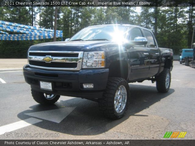 2011 Chevrolet Silverado 1500 LTZ Crew Cab 4x4 in Imperial Blue Metallic