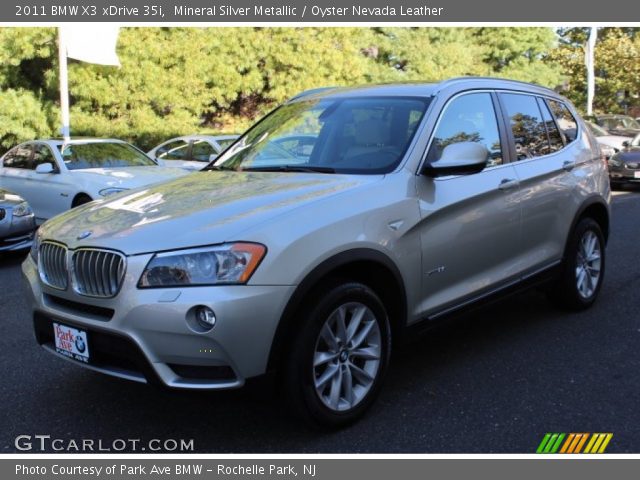 2011 BMW X3 xDrive 35i in Mineral Silver Metallic