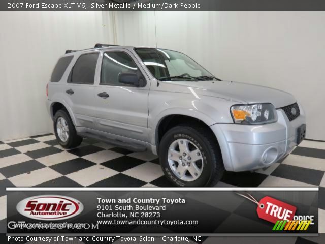 2007 Ford Escape XLT V6 in Silver Metallic