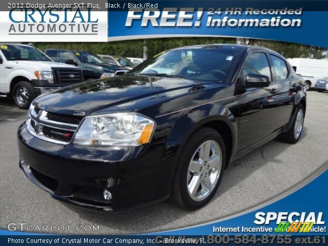 2012 Dodge Avenger SXT Plus in Black