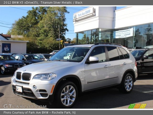 2012 BMW X5 xDrive35i in Titanium Silver Metallic