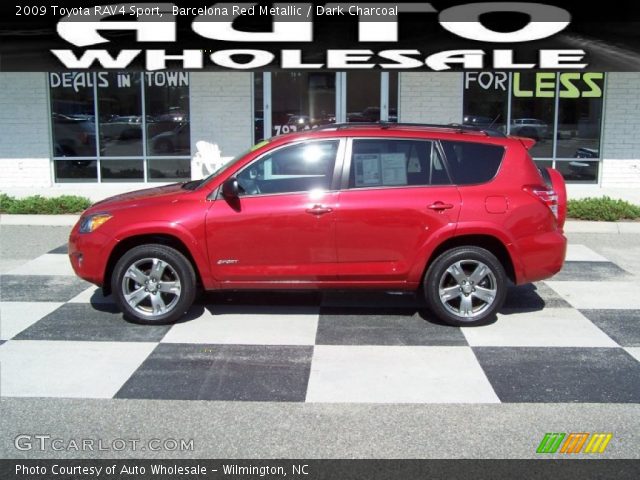 2009 Toyota RAV4 Sport in Barcelona Red Metallic