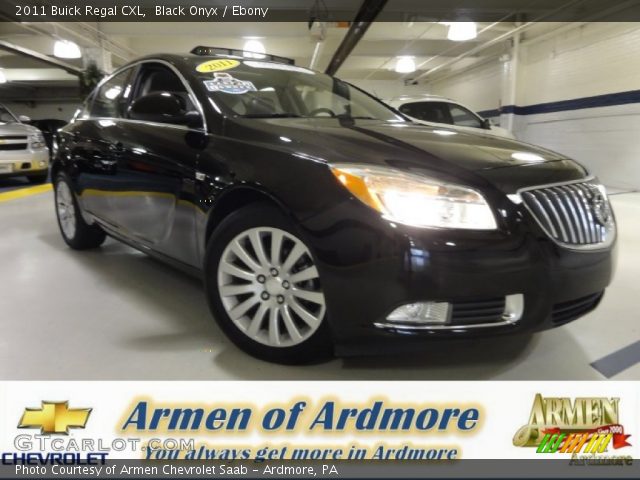 2011 Buick Regal CXL in Black Onyx
