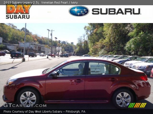 2013 Subaru Legacy 2.5i in Venetian Red Pearl