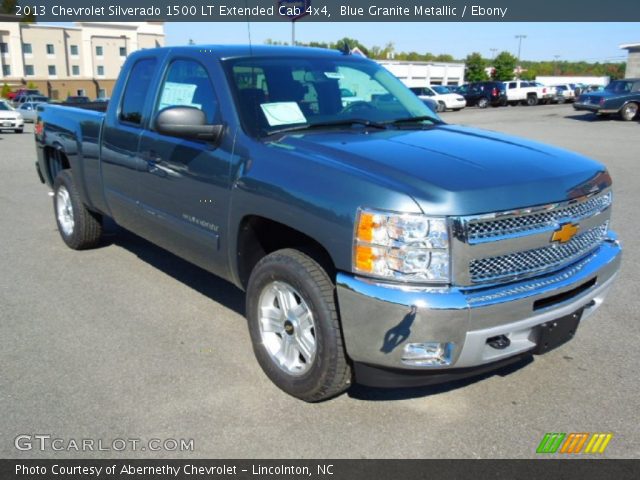 2013 Chevrolet Silverado 1500 LT Extended Cab 4x4 in Blue Granite Metallic