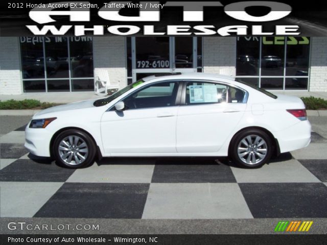 2012 Honda Accord EX Sedan in Taffeta White