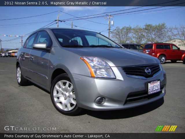 2012 Nissan Sentra 2.0 S in Magnetic Gray Metallic