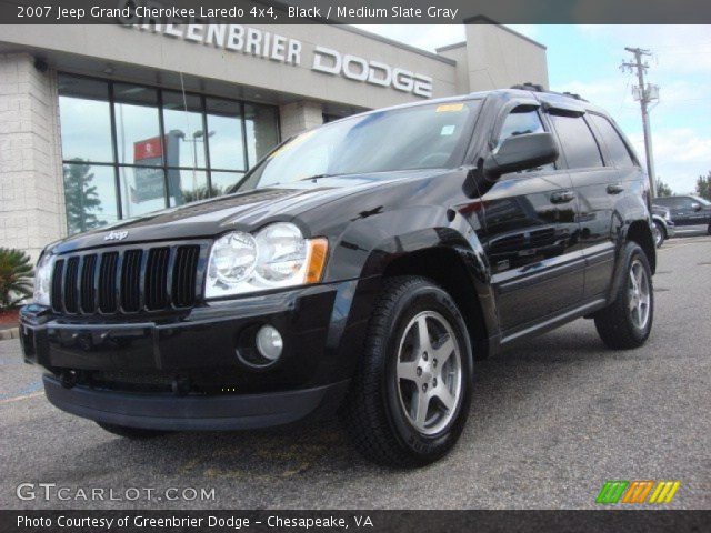2007 Jeep Grand Cherokee Laredo 4x4 in Black