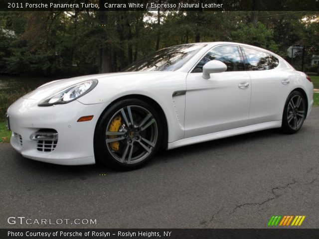 2011 Porsche Panamera Turbo in Carrara White