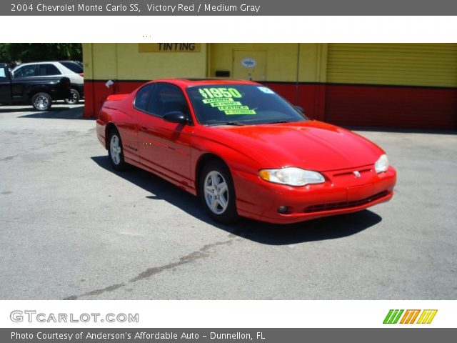 2004 Chevrolet Monte Carlo SS in Victory Red
