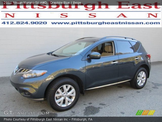 2011 Nissan Murano SV AWD in Graphite Blue